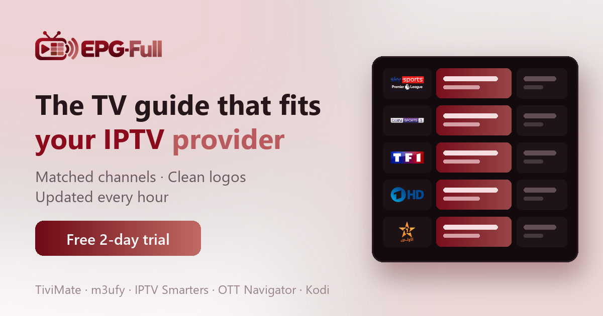 How to add EPG to Enigma2 (step by step) · EPG Full